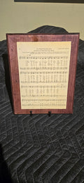 It Is Well With My Soul Wooden Plaque with Display Stand