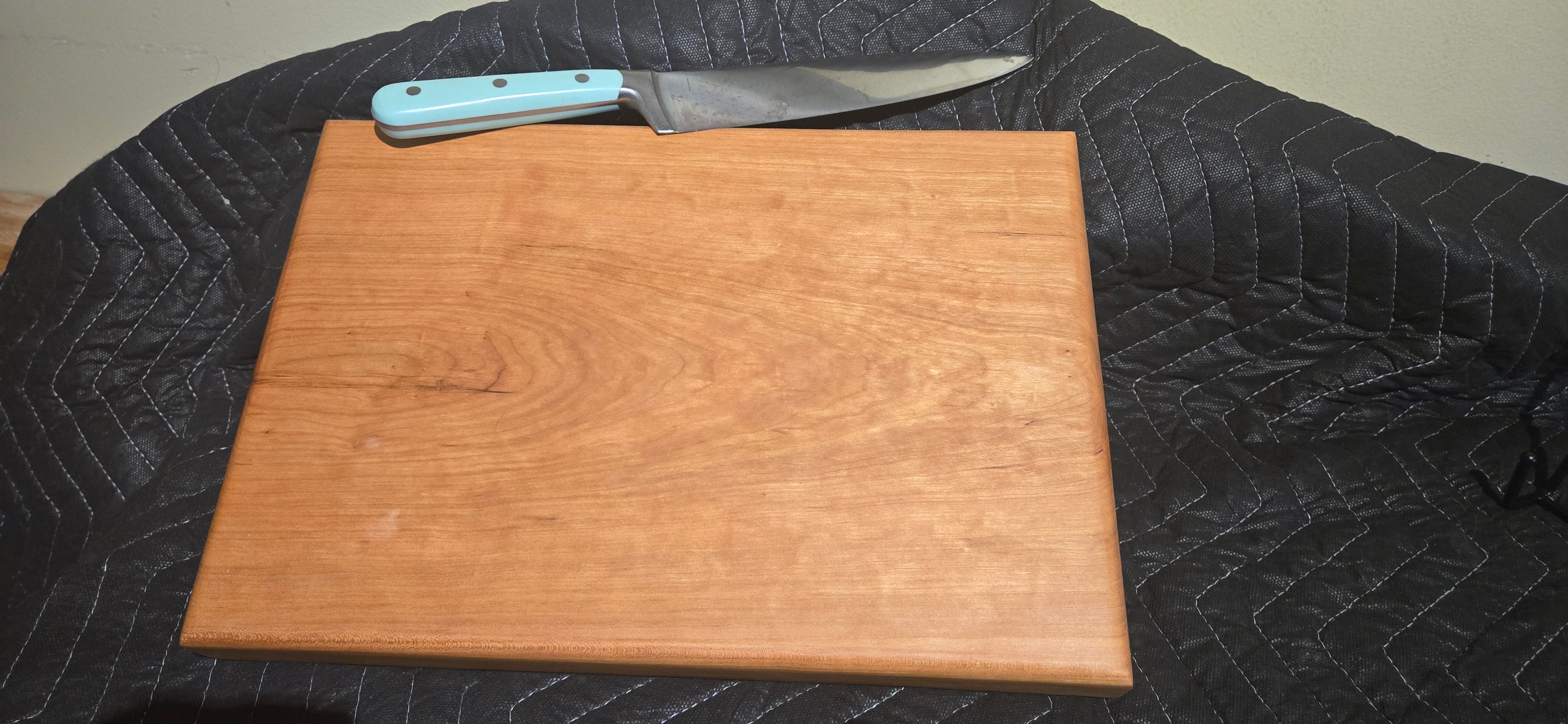 Chunky cherry cutting board