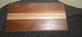 Cherry maple and oak accent serving cutting board