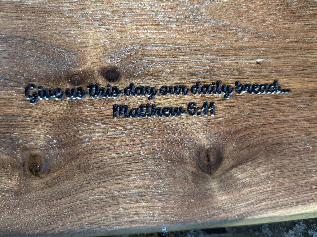 Walnut Live edge daily bread board