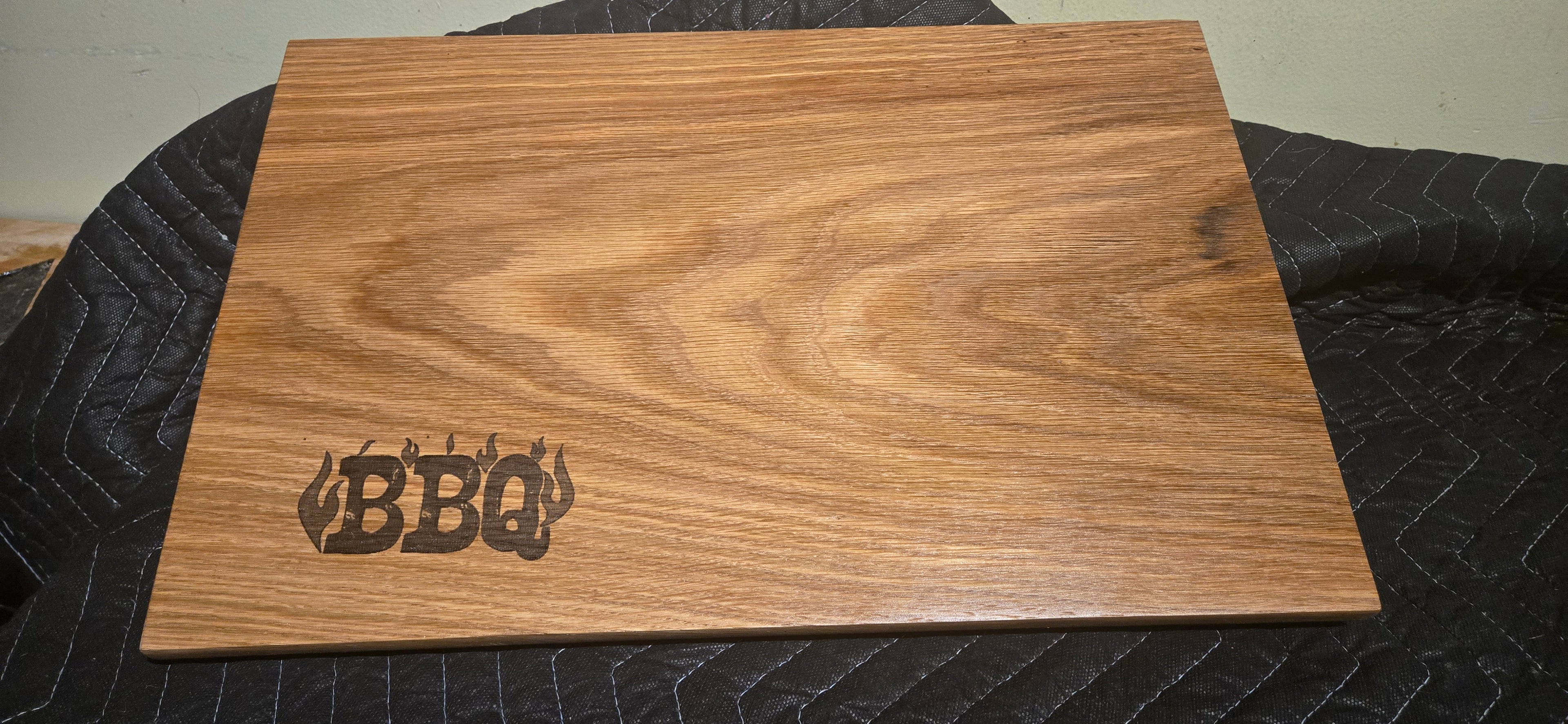 Chunky Oak BBQ Board (Laser Engraved)